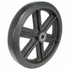 Vestil Mold on Rubber Wheel 18x3 Black WHL-MR-18X3